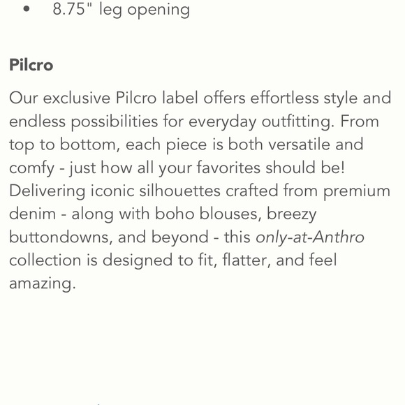 Anthropologie Pilcro Pants - Picture 10 of 10